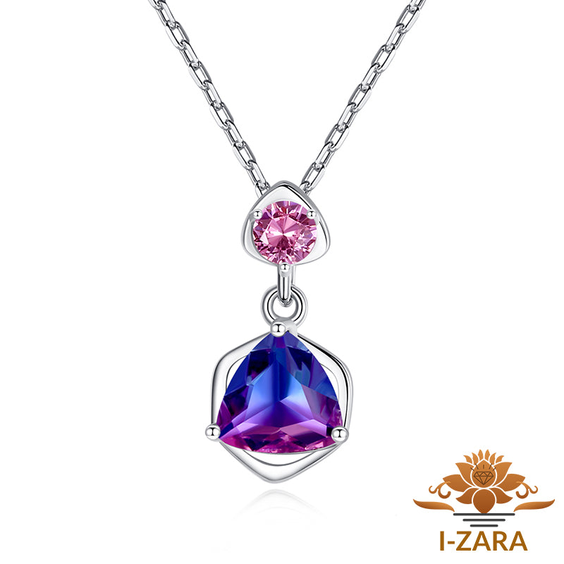 Rainbow Necklace - Mystic Topaz Pendant