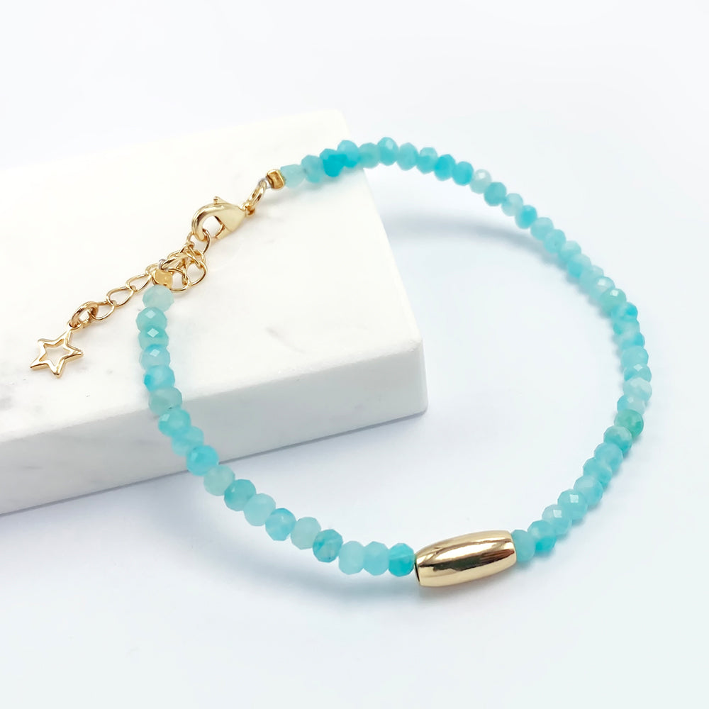 Amazonite Stone Bracelet