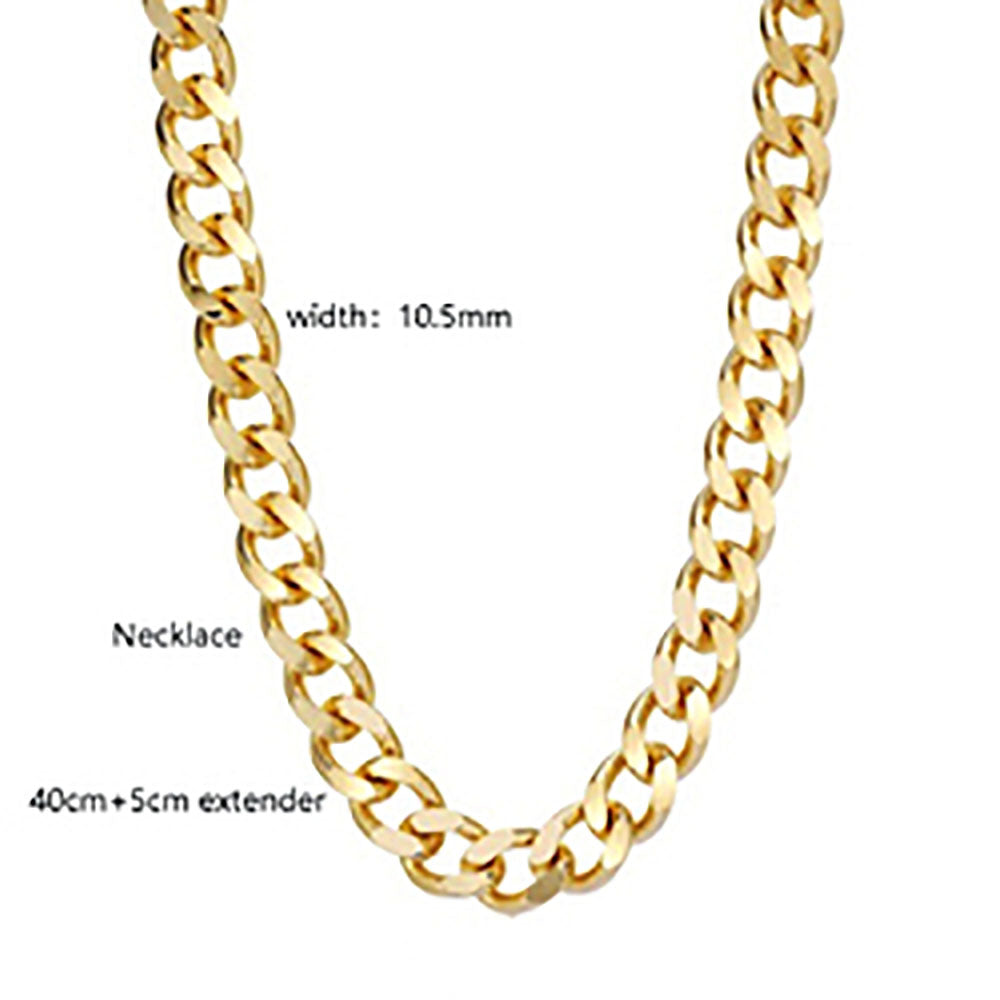Cuban chain necklace I-ZARA