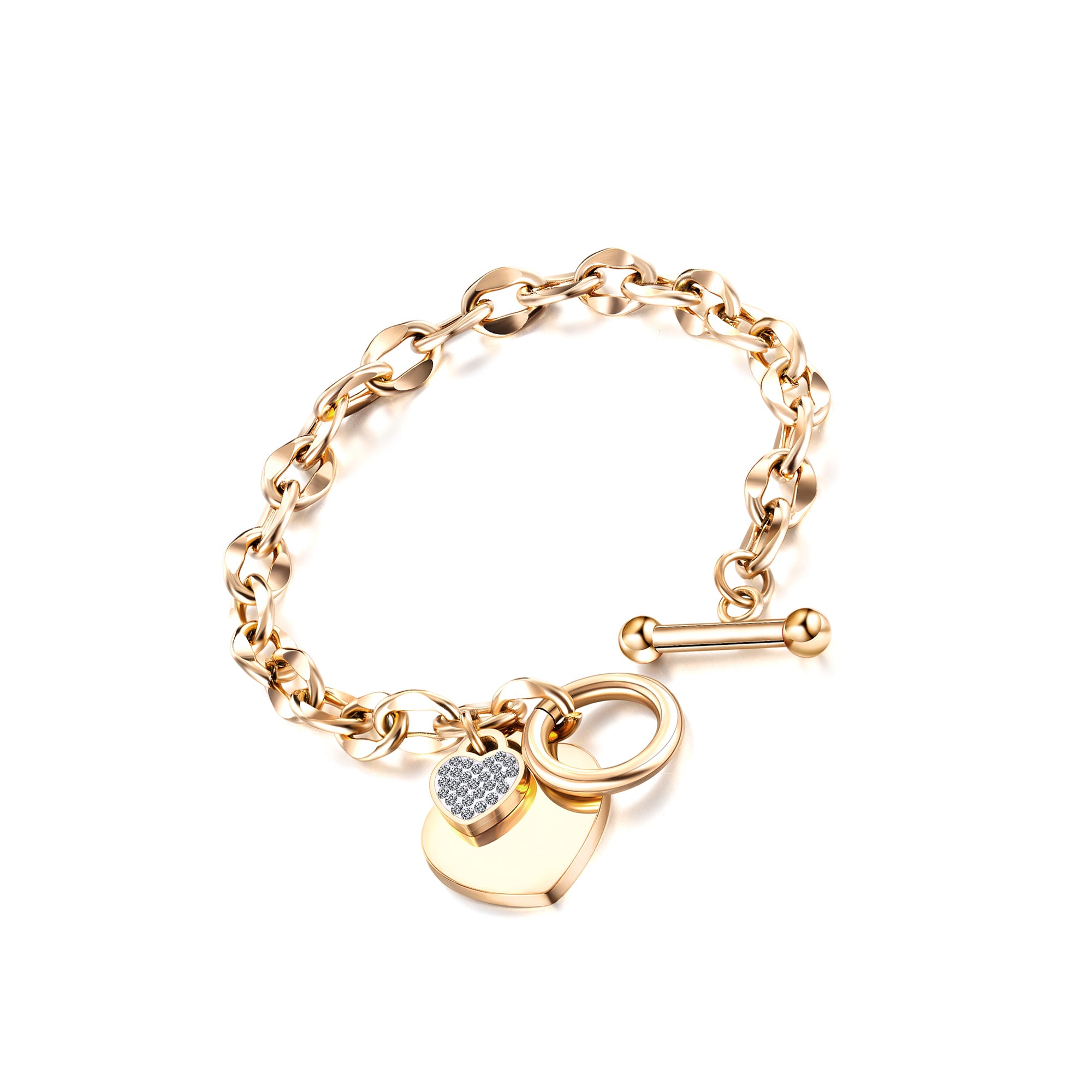 Charm Bracelets for Girls | Stainless Steel Charm Bracelets | I-ZARA Gold