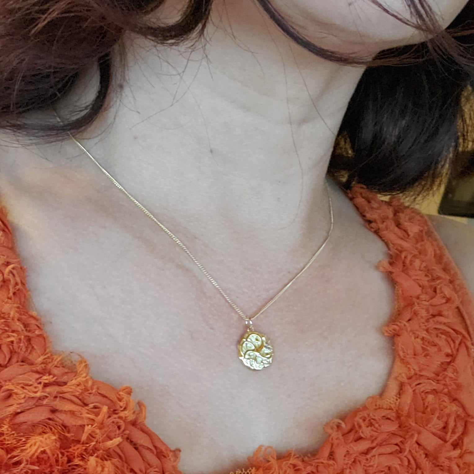 Gold Medallion Necklace